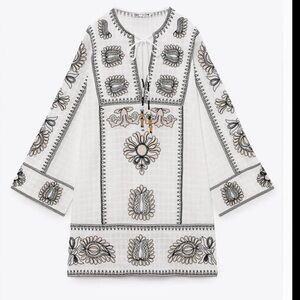 Zara beaded tunic